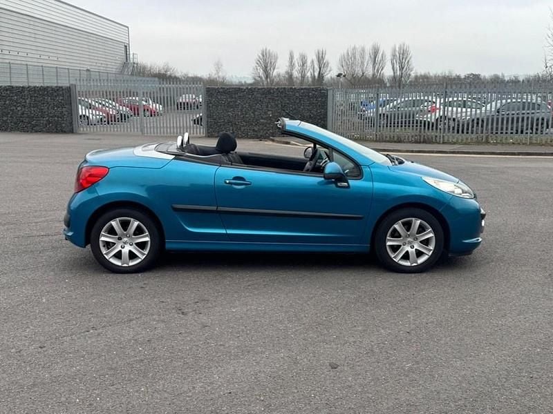 Used Peugeot 207 CC Sport 2008 Blue Cabriolet