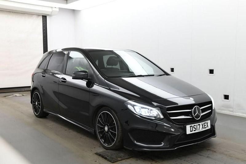Used Mercedes B180 AMG line 109 HP (80 kW) 2017 Black MPV