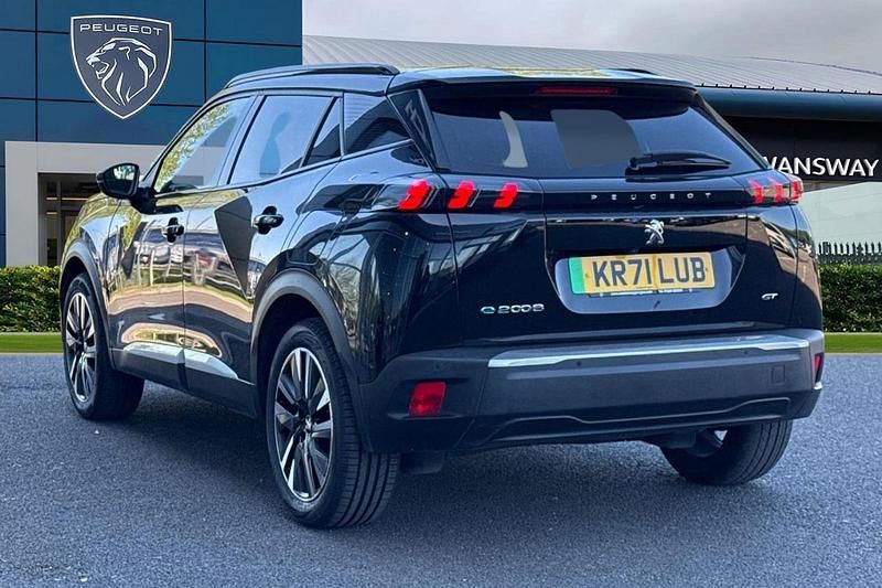 Used Peugeot e-2008 Premium 98 kW (134 HP) 2021 Black SUV