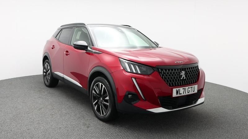 Red Used 2021 Peugeot 2008 Premium SUV | £13,999 (Fair price) - Image 1/4