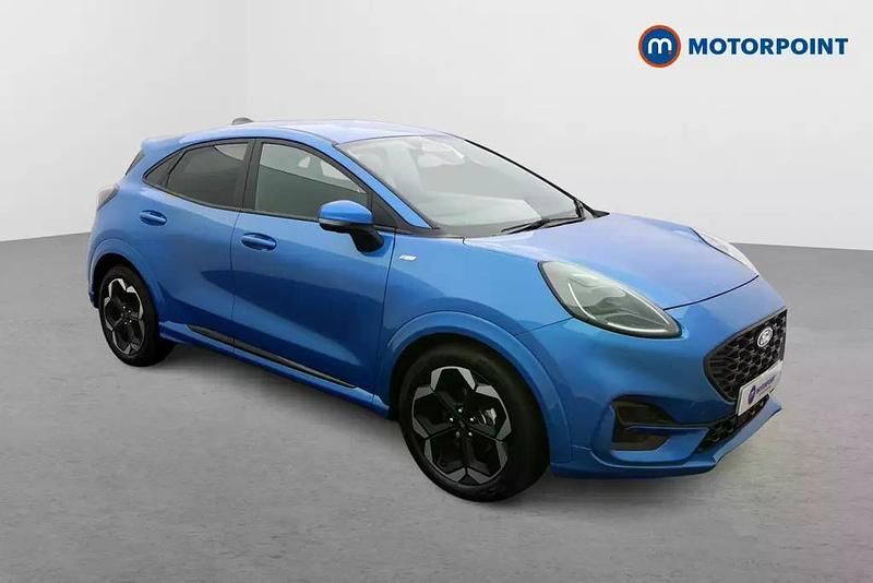 Blue Used 2025 Ford Puma ST-Line X Hatchback | £21,999 - Image 1/4