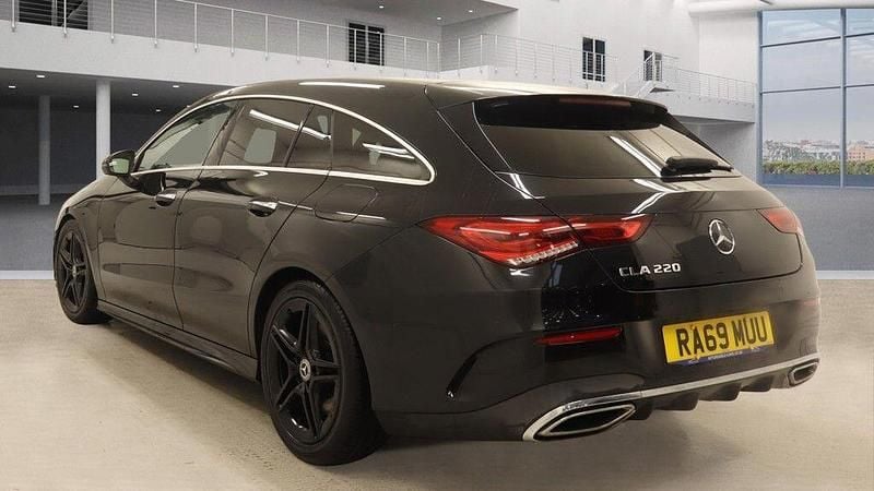 Used Mercedes CLA220 AMG Line Premium 2019 Black Sedan