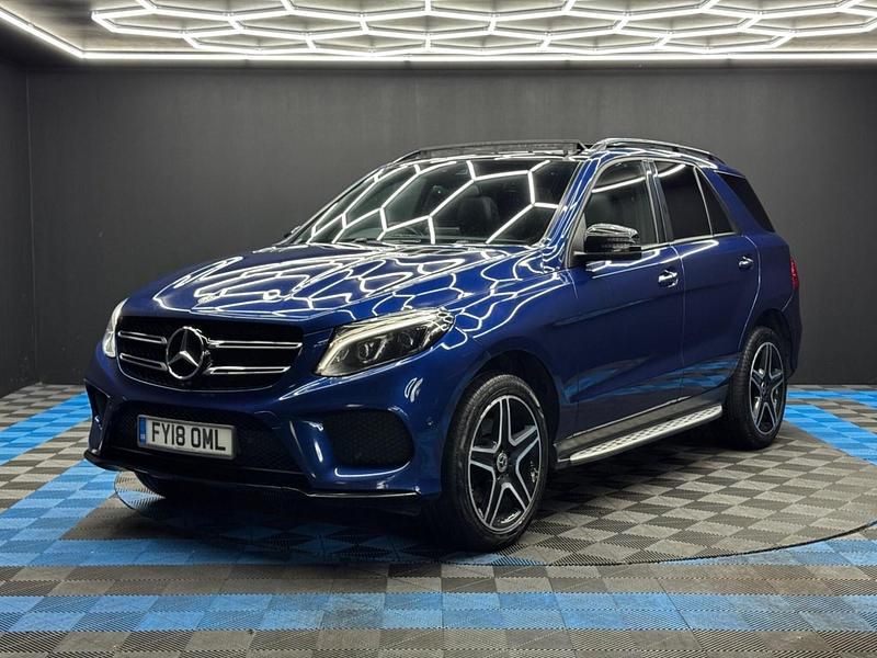 Used Mercedes GLE350 AMG 258 HP (189 kW) 2018 Blue Estate