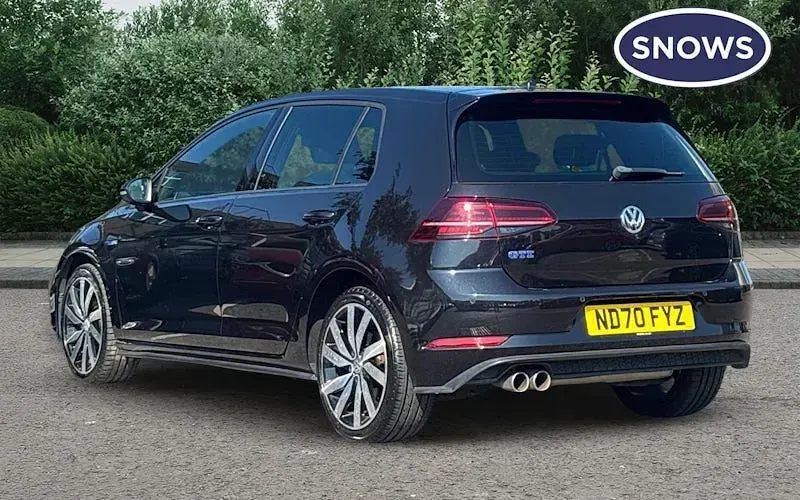 Used VW Golf VII Advance 204 HP (150 kW) 2020 Black Hatchback