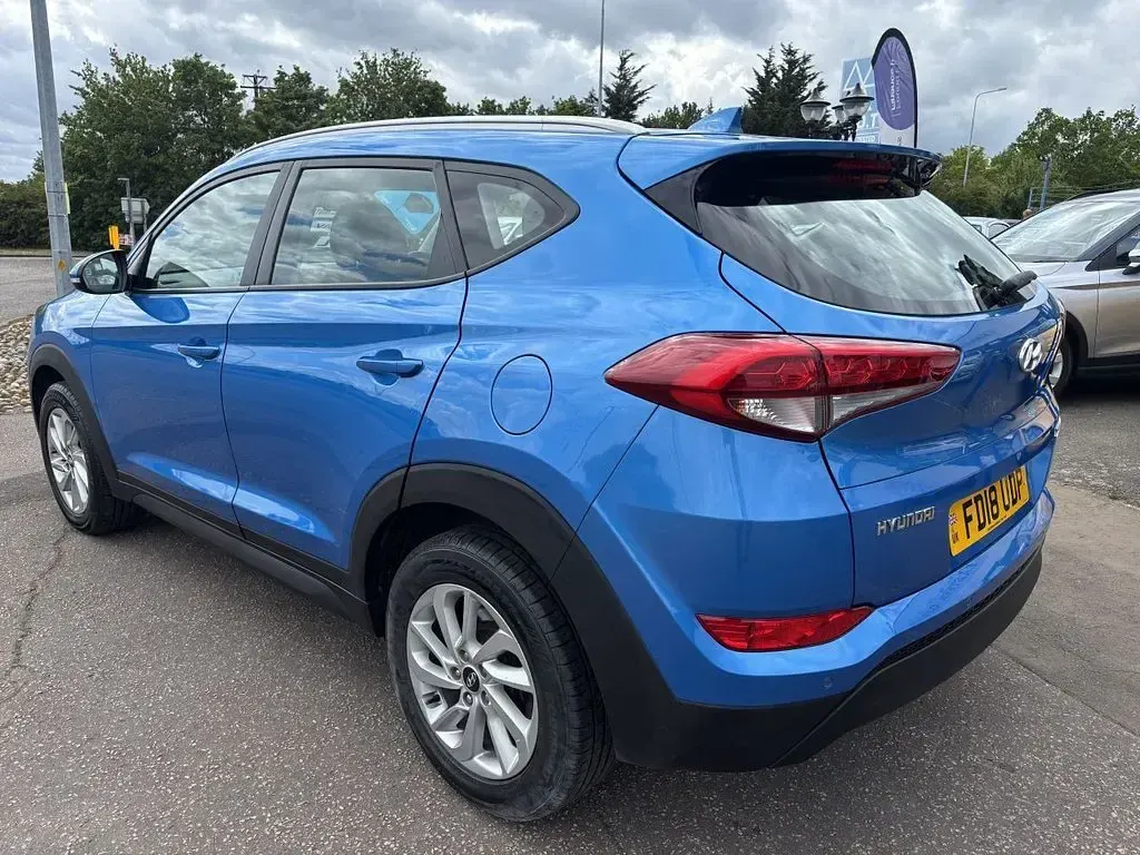 Used Hyundai Tucson SE 136 HP (100 kW) 2018 Blue SUV