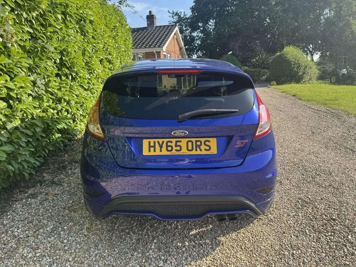 Used Ford Fiesta ST 2015 Blue Hatchback