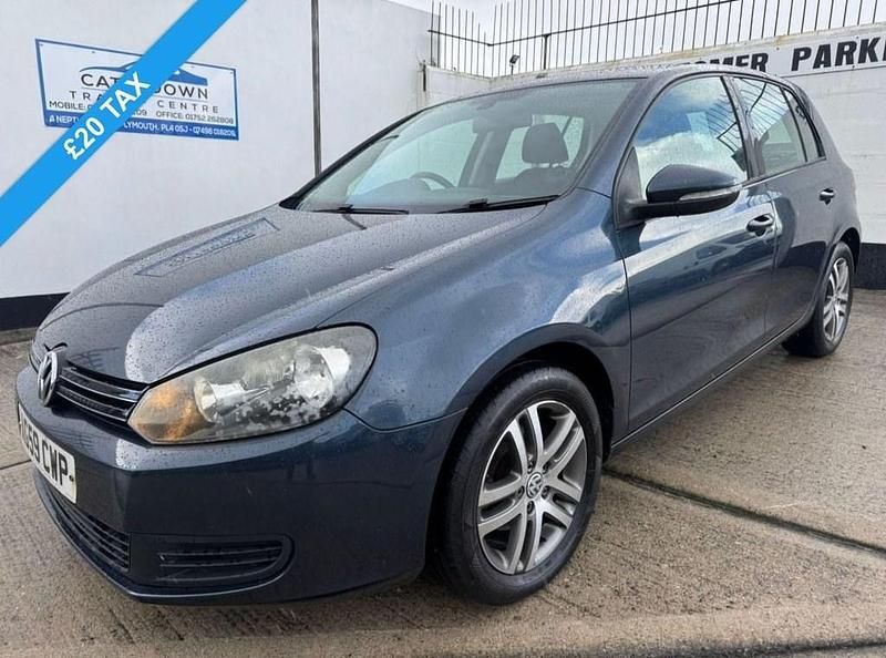 Blue Used 2010 VW Golf VI SE Hatchback | £4,295 (Fair price) - Image 1/3