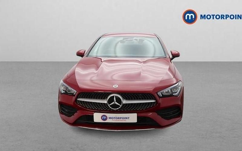 Used Mercedes CLA180 AMG Line Premium 136 HP (100 kW) 2022 Red Sedan