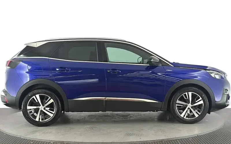 Used Peugeot 3008 GT-line 131 HP (96 kW) 2019 Blue SUV