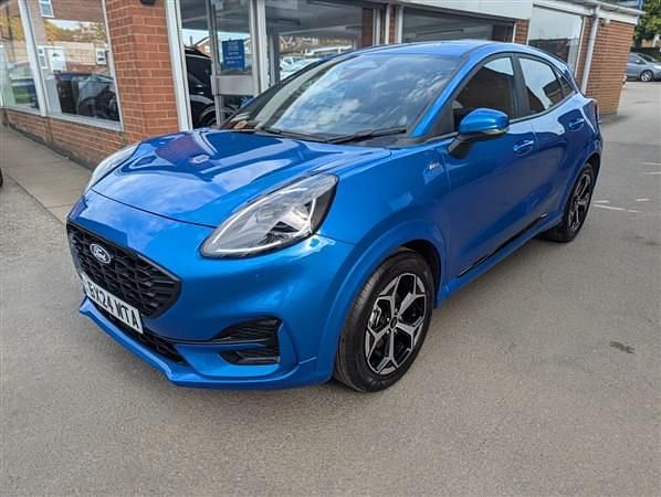 Blue Used 2024 Ford Puma ST-Line Hatchback | £21,995 (Expensive) - Image 1/1