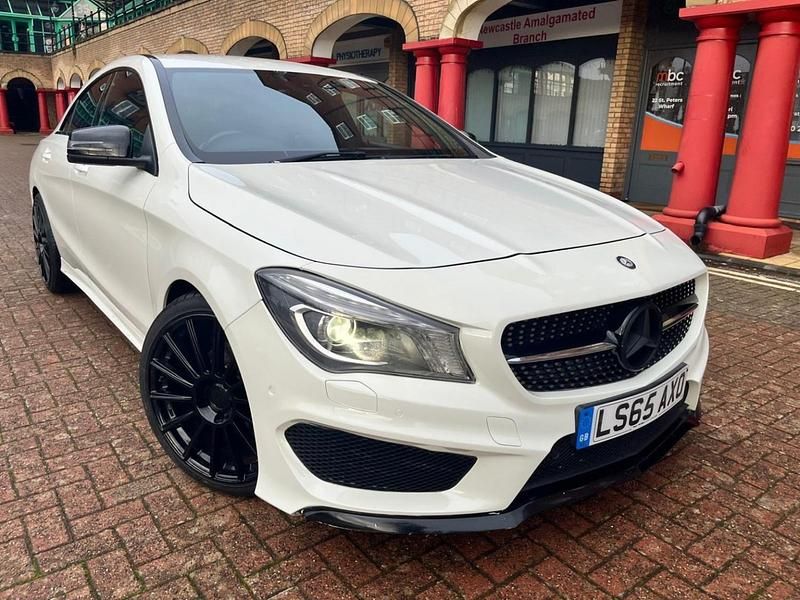 White Used 2015 Mercedes CLA200 AMG Sedan | £9,200 (Fair price) - Image 1/4