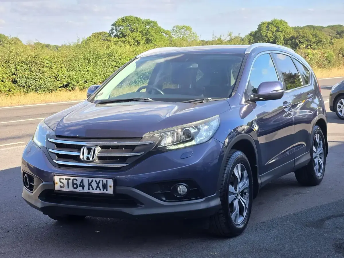 Used Honda CR-V SR 155 HP (114 kW) 2014 Blue SUV
