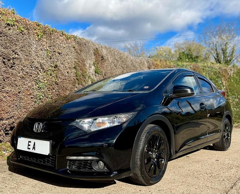 Used Honda Civic SE Plus 2014 Black Hatchback