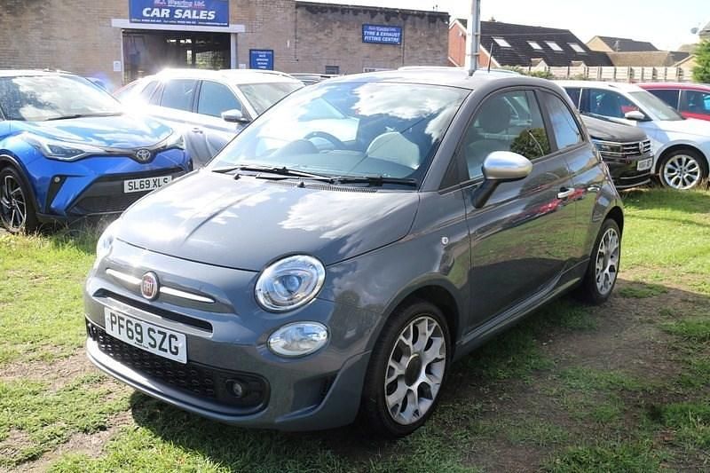 Used Fiat 500 Club 69 HP (50 kW) 2019 Grey Hatchback