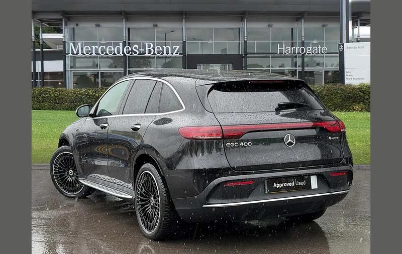 Used Mercedes EQC400 AMG Line Premium Plus 300 kW (408 HP) 2022 Black SUV