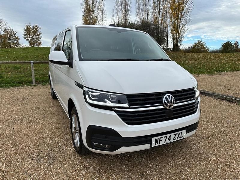 White Used 2024 VW Transporter Highline Van | £38,475 (Super price) - Image 1/4