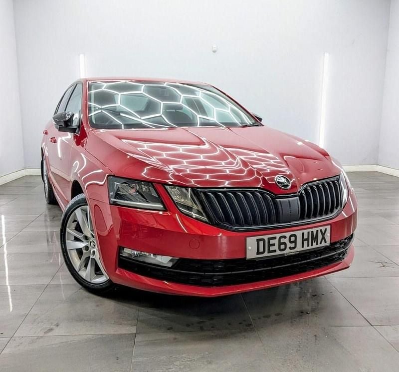 Used Skoda Octavia SE L 150 HP (110 kW) 2019 Red Hatchback