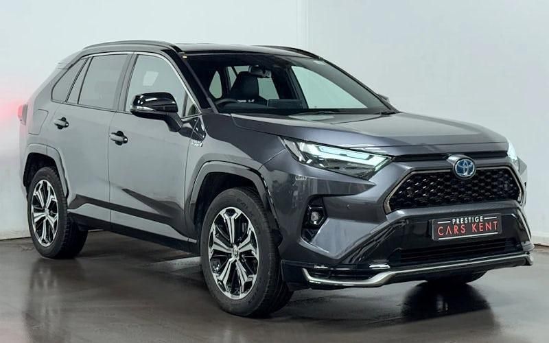 Grey/black Used 2022 Toyota RAV4 Hybrid SUV | £27,508 (Fair price) - Image 1/4