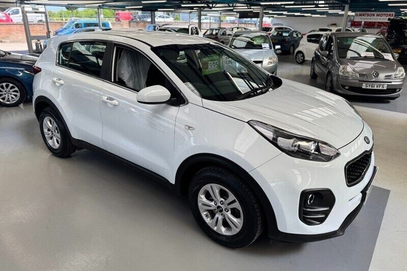 White Used 2017 Kia Sportage 2 SUV | £7,995 (Good price) - Image 1/1