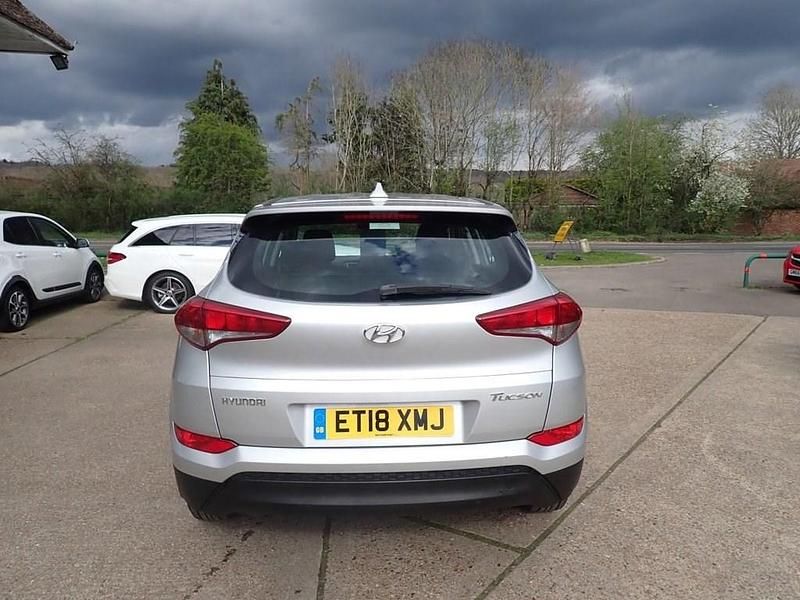 Used Hyundai Tucson 116 HP (85 kW) 2018 Silver SUV
