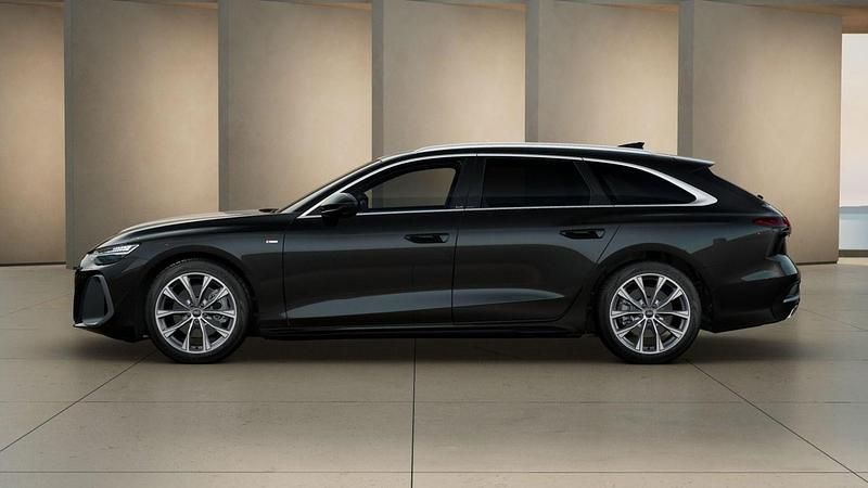 New Audi A6 S-Line 2025 Black Estate