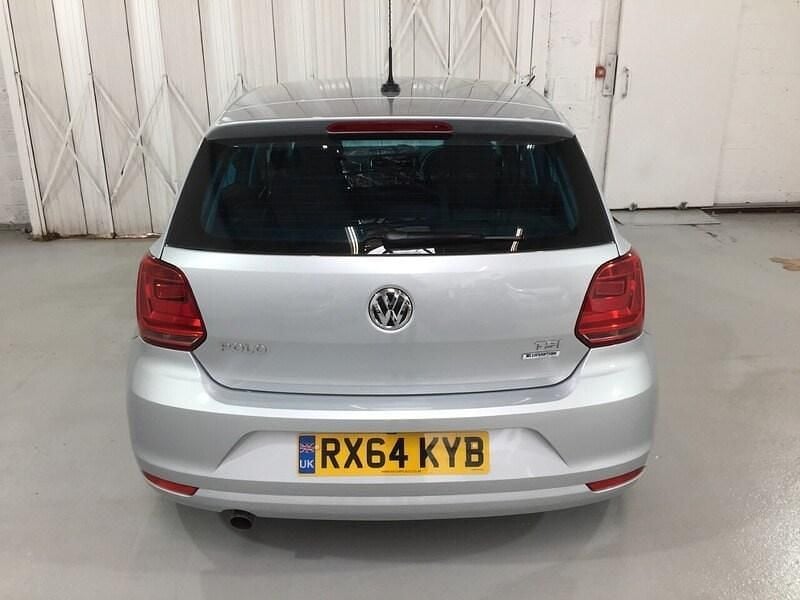 Used VW Polo SE 90 HP (66 kW) 2014 Silver Hatchback