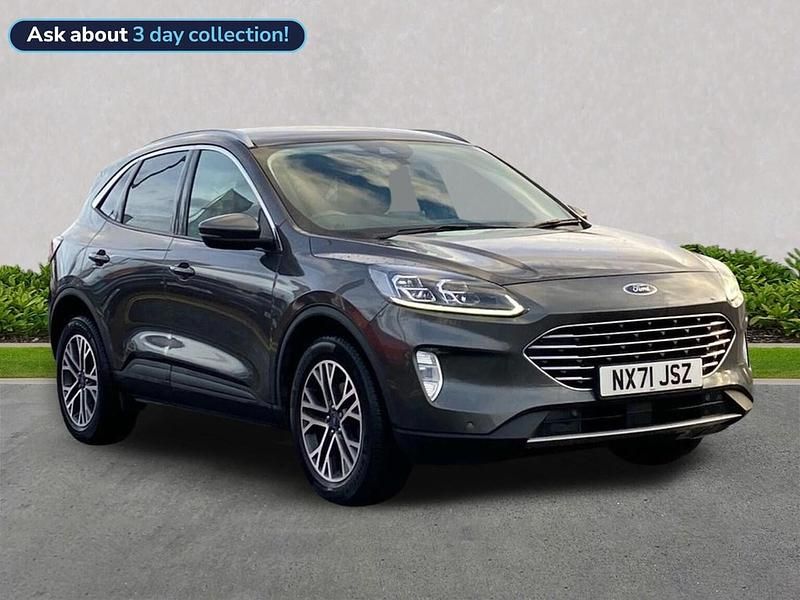 Grey Used 2021 Ford Kuga Titanium SUV | £15,270 (Fair price) - Image 1/2