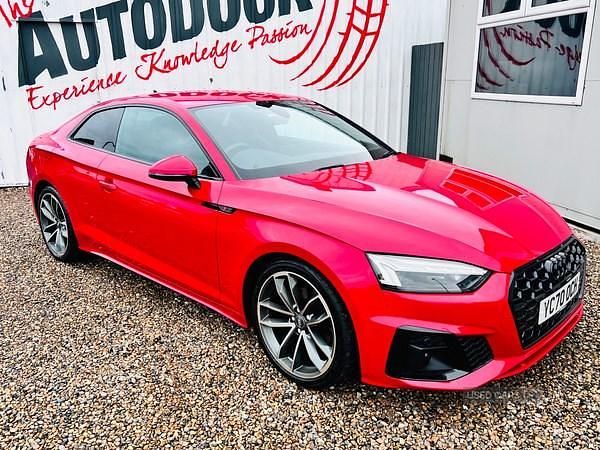 Used Audi A5 S-Line 163 HP (119 kW) 2020 Red Coupe