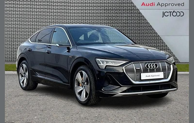 Used Audi e-tron Sportback S-Line 300 kW (408 HP) 2020 Black SUV
