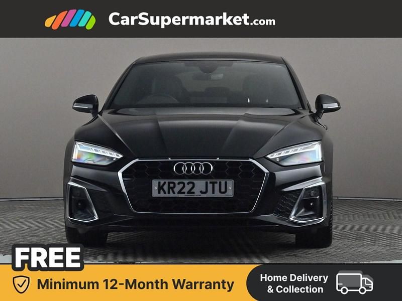 Used Audi A5 S-Line 2022 Black Hatchback