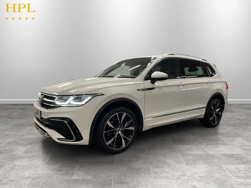 Used VW Tiguan Allspace R-line 150 HP (110 kW) 2022 White SUV