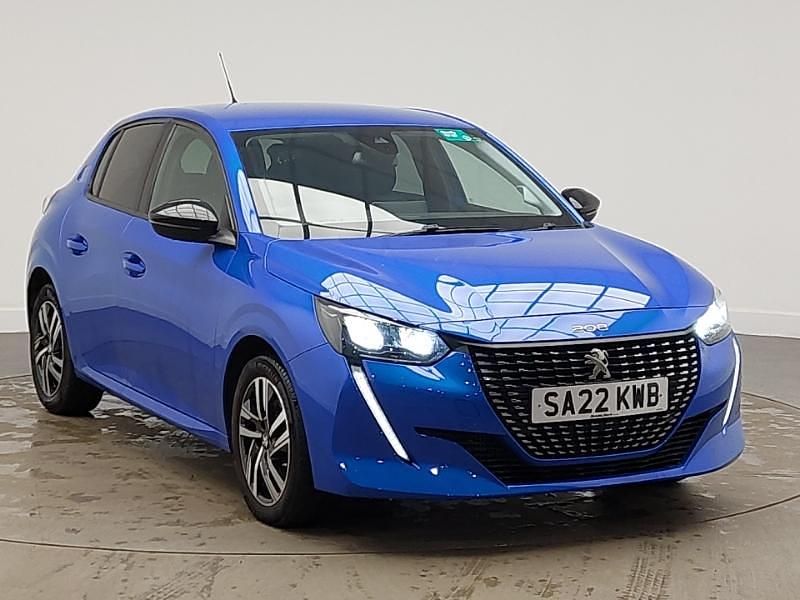 Used Peugeot 208 Allure Premium 100 HP (73 kW) 2022 Blue Hatchback