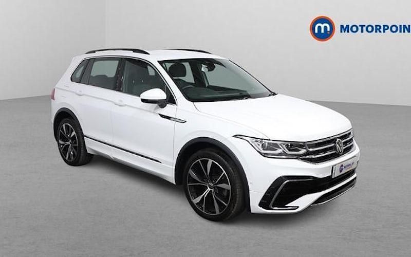 Used VW Tiguan R-line 150 HP (110 kW) 2023 White SUV
