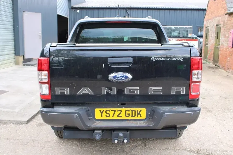 Begagnad Ford Ranger Wildtrack 2022 Svart Pickup