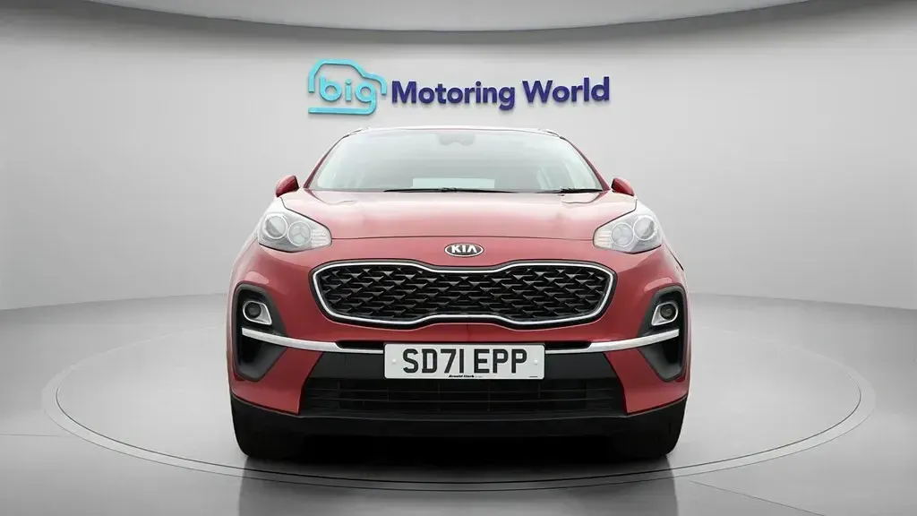 Used Kia Sportage 130 HP (95 kW) 2021 Red SUV