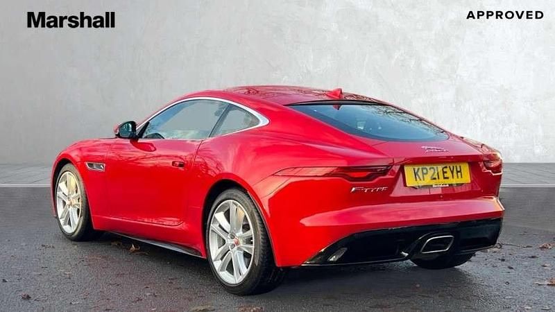 Used Jaguar F-Type R-Dynamic 300 HP (220 kW) 2021 Red Coupe