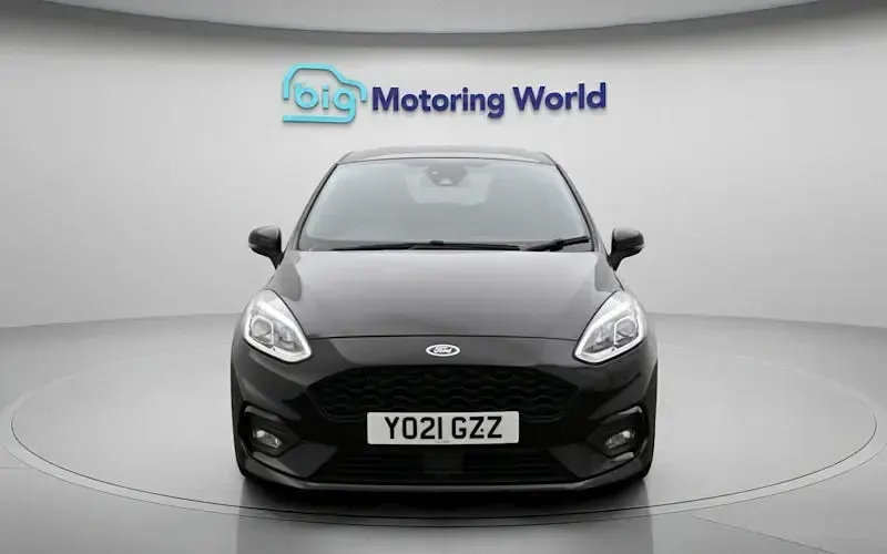 Used Ford Fiesta ST-Line X 125 HP (91 kW) 2021 Black Hatchback
