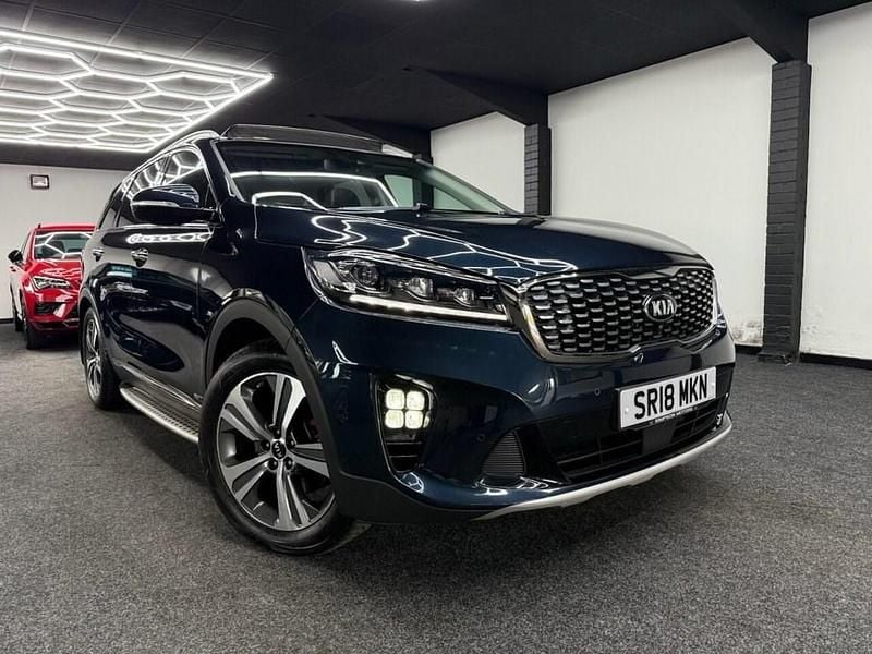 Blue Used 2018 Kia Sorento GT-Line S SUV | £21,995 (Fair price) - Image 1/4