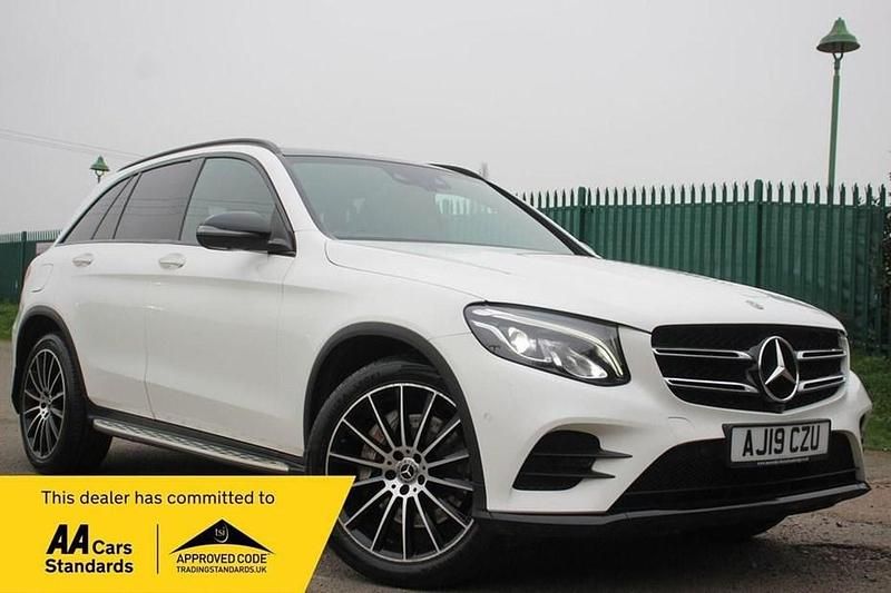 Used Mercedes GLC250 AMG 2019 White Estate