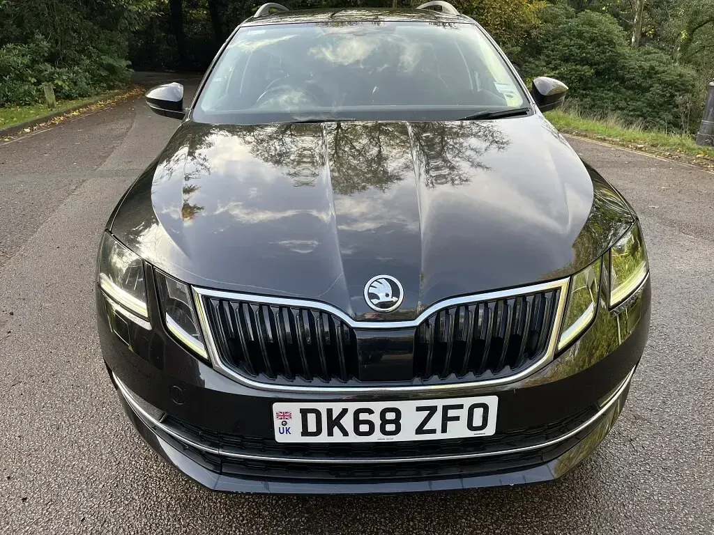 Begagnad Skoda Octavia SE L 115 HK (84 kW) 2018 Svart Kombi
