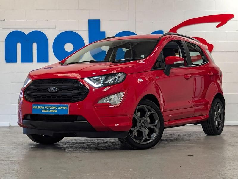 Used Ford Ecosport ST-Line 125 HP (91 kW) 2021 Race red SUV