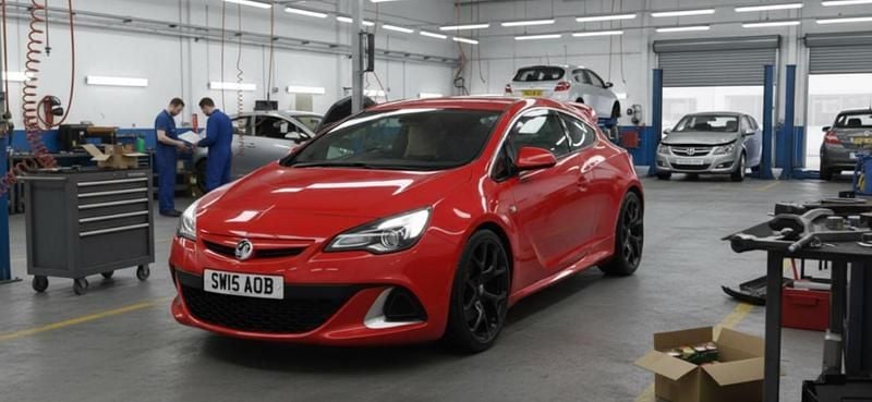 Red Used 2015 Vauxhall Astra GTC Hatchback | £5,950 (Good price) - Image 1/4