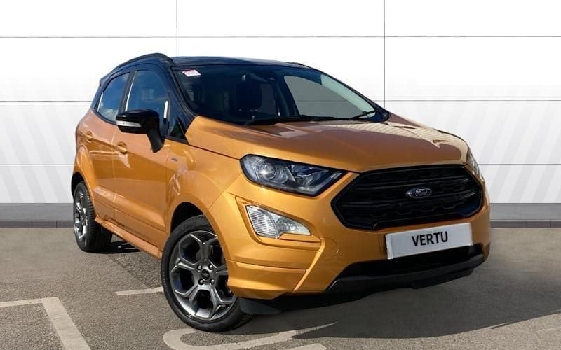 Used Ford Ecosport ST-Line 140 HP (102 kW) 2022 Yellow SUV