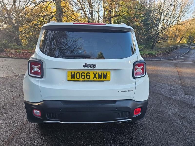 Used Jeep Renegade Limited 120 HP (88 kW) 2017 White SUV