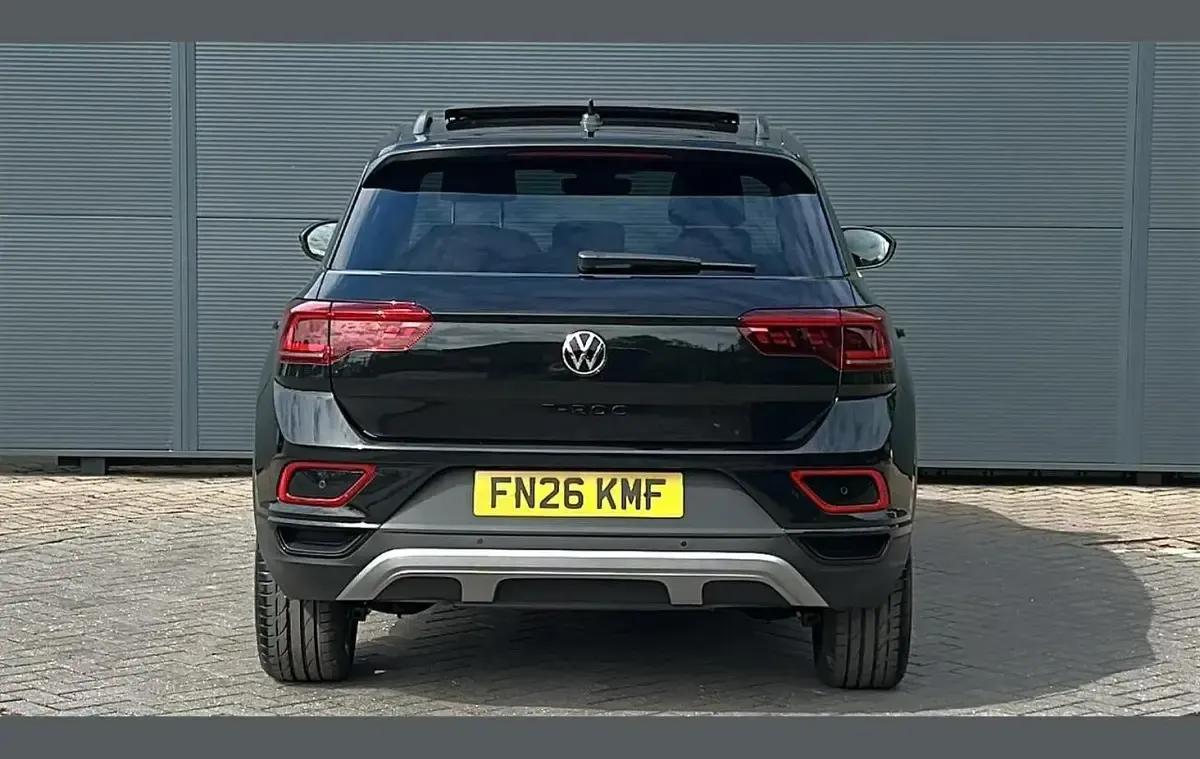 Nowe VW T-Roc Design 113 KM (83 kW) 2026 Czarny SUV