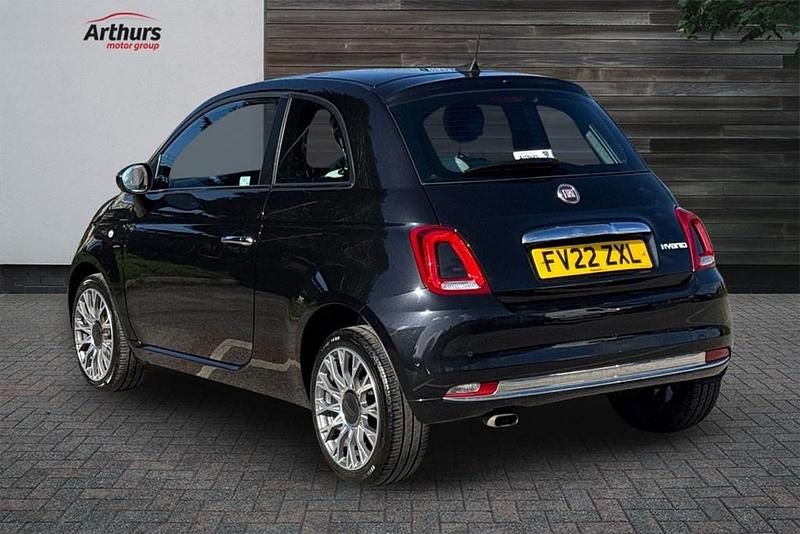 Used Fiat 500 Dolcevita 70 HP (51 kW) 2022 Black Hatchback