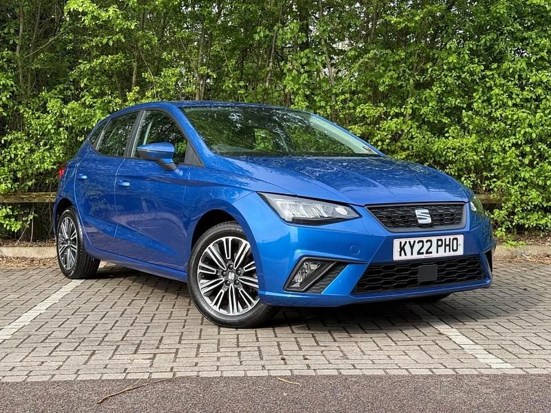 Blue Used 2022 Seat Ibiza SE Technology Hatchback | £12,279 (Fair price) - Image 1/4