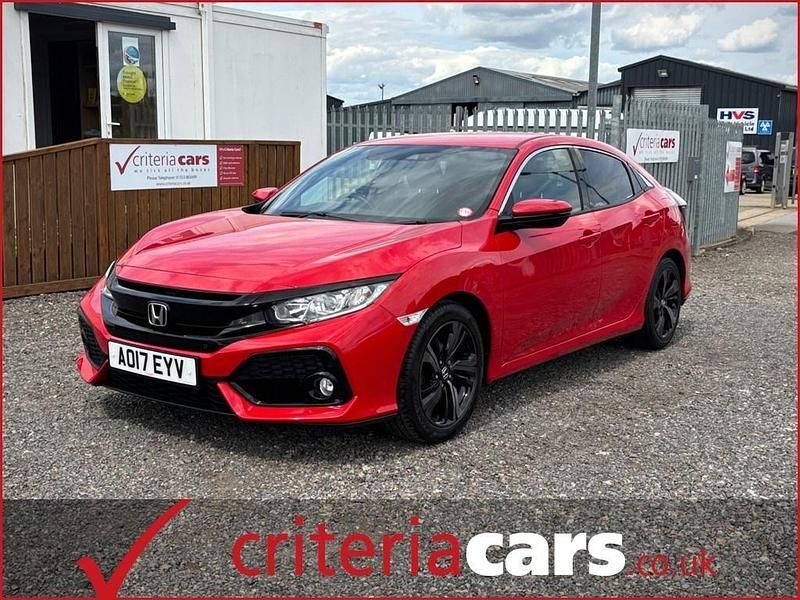Red Used 2017 Honda Civic SR Hatchback | £7,999 (A bit pricey) - Image 1/2