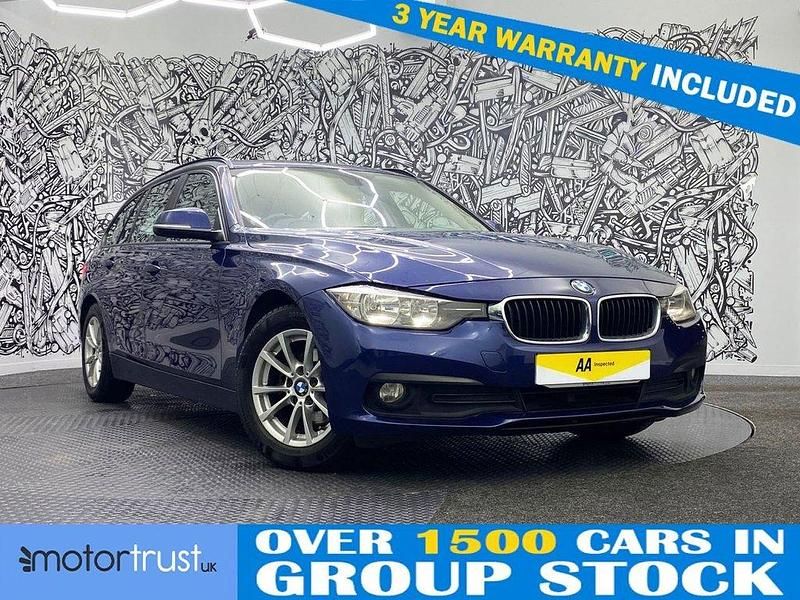 Used BMW 320 Efficient Dynamics 163 HP (119 kW) 2016 Blue Estate