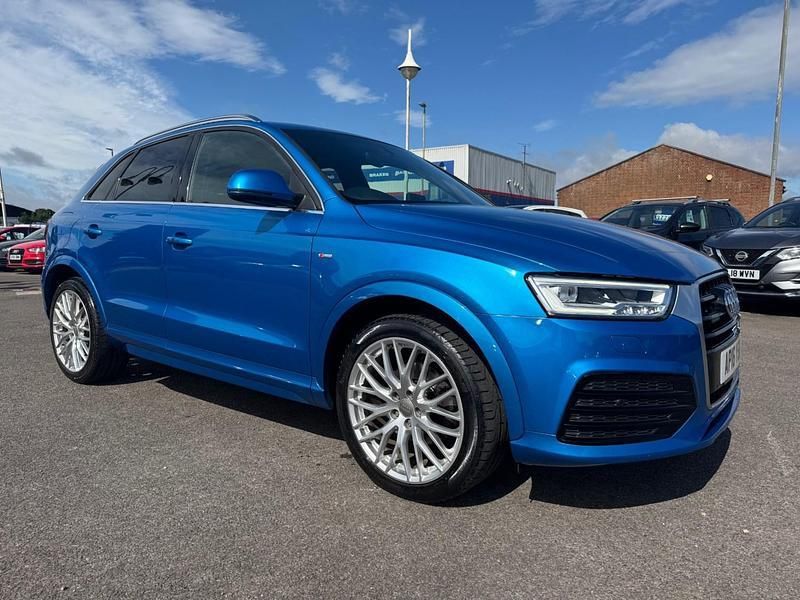 Hainan blue Used 2016 Audi Q3 S-line plus SUV | £12,975 (Fair price) - Image 1/2